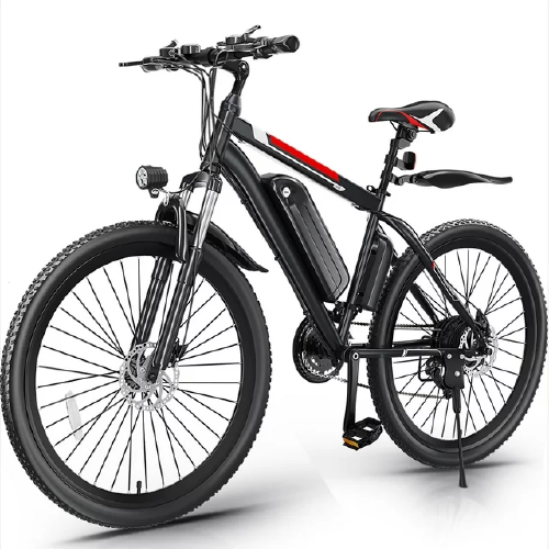 Gocio 26" 500W Electric Bike Electric Bicycle for Adults with Cruise Control System