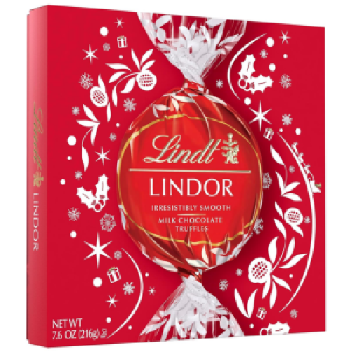 Lindt Holiday Milk Chocolate Gift Box