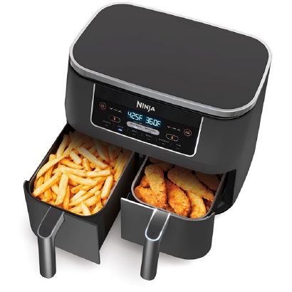 Foodi® DZ201 6-in-1 8 Qt. 2-Basket Air Fryer with DualZone™ Technology 